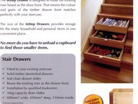Under Stair Storage, Stair Drawers Brisbane, InStep Drawers InStep Drawer Brochure Page 2